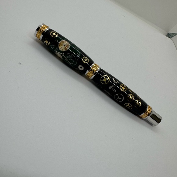 Other - Pen made from carbon fiber and watch parts